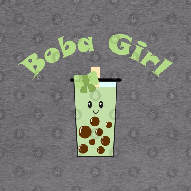 Boba Girl in Green by Kelly Gigi